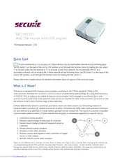 Secure SEC_SRT321 Quick Start Manual