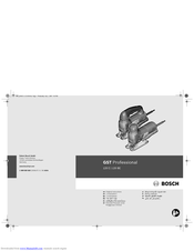 Bosch GST Professional 120 BE Original Instructions Manual