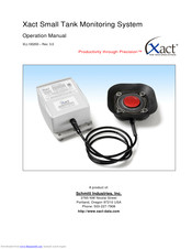 SCHMITT Xact Operation Manual