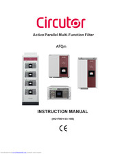 Circutor AFQm-4WF-100R-400 Instruction Manual