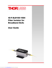THORLABS IO-F-SLD100-1064 User Manual