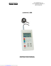 SONOPAN L-100 Instruction Manual