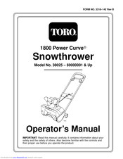 Toro Power Curve 38025 Operator's Manual