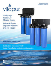 vitapur VHF-2BB2 Installation, Use & Care Manual