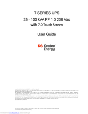 Keatec Energy T SERIES User Manual