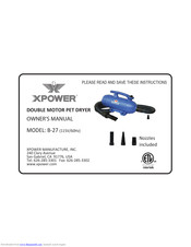 XPower B-27 Owner's Manual