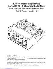 Elite Acoustics Engineering StompMIX X6 Quick Manual