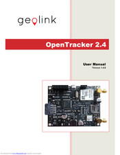 Geolink OpenTracker 2.4 User Manual