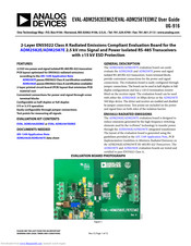 Analog Devices EVAL-ADM2582EEMIZ User Manual