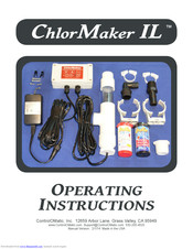 ControlOMatic ChlorMaker IL Operating Instructions Manual
