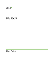 Digi EX15 User Manual
