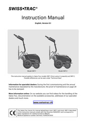 Swiss-Trac SWT-2 Instruction Manual