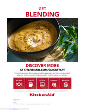 KitchenAid Pro Line KSB8270 Quick Start Manual