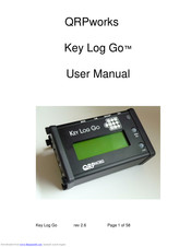 QRPworks Key Log Go User Manual