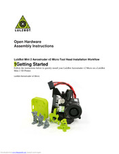 LulzBot Mini 2 Aerostruder v2 Micro Assembly Instructions Manual