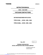 Toshiba CV-10HA Instruction Manual