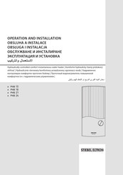 Stiebel Eltron PHB 24 Operation And Installation