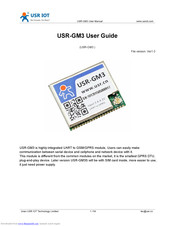 USR IOT USR-GM3 User Manual