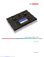 Bosch PowerBox PBX 190 Manual