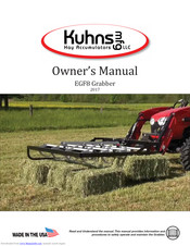 Kuhns mfg EGF8 Owner's Manual