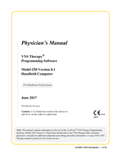 LivaNova VNS Therapy 250 Physician's Manual