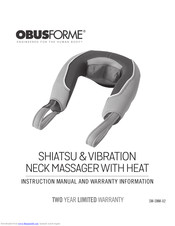 OBUSFORME SM-SNM-02 Instruction Manual And  Warranty Information