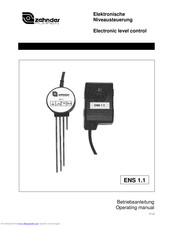 Zehnder Pumpen ENS 1.1 Operating Manual