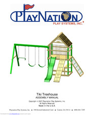 PlayNation Tiki Treehouse Assembly Manual