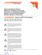 Jacobsen Super LF 1880 67923 Safety And Operation Manual