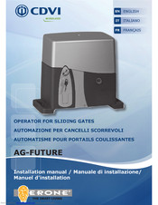 CDVI AG-FUTURE Installation Manual