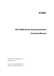 H3C S9500 Series Command Manual