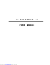 Guardian Angel GA-253 User Manual