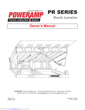 Poweramp PR-XL Owner's Manual