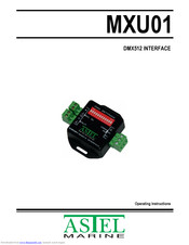 ASTEL MXU01 Operating Instructions Manual