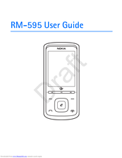 Nokia RM-595 User Manual