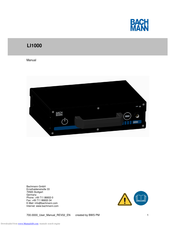 Bachmann LI1000 Manual