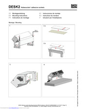 Bachmann DESK2 Mounting Instructions