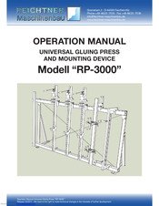 FEICHTNER RP-3000 Operation Manual