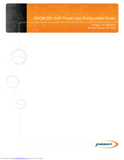 Pason SNOM 300 User Configuration Manual