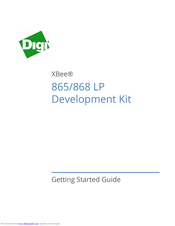 Digi XBee 868 LP Getting Started Manual