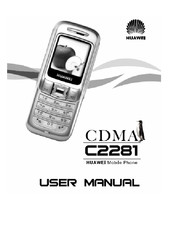 Huawei C2281 User Manual