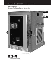 Eaton FP-25-LV-VSR Instruction Book