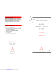 Alien ALR-9650 Quick Installation Manual