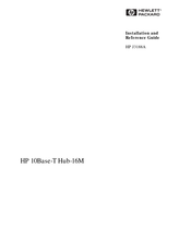 HP J3188A Installation And Reference Manual