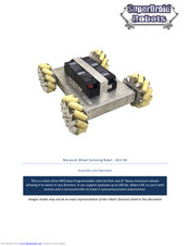 SuperDroid Robots IG52 DB Assembly And Operation Manual
