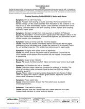 Hamilton Beach HBH 650 Technical Data Sheet