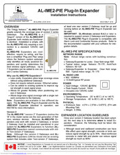 Alarm Lock Trilogy Networx AL-IME2-PIE Installation Instructions Manual