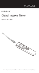 Insignia NS-DURT100 User Manual