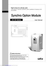 LSIS Synchro Option Module User Manual