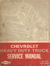 Chevrolet TV70 Series 1970 Service Manual